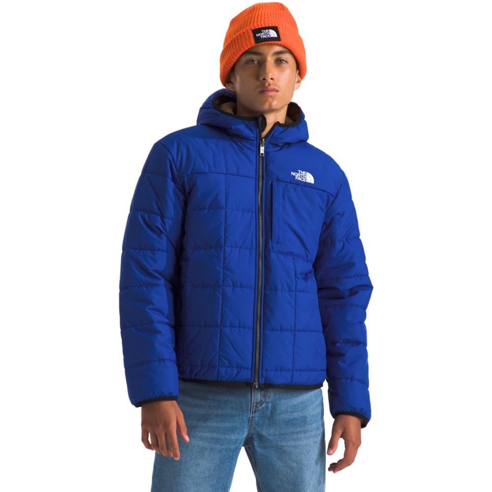 The North Face Boys Reversible Shasta Full Zip Hooded Insulated Jacket